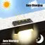 Solar Deck Lights Outdoor, Solar Step Lights Waterproof Pack Of 4