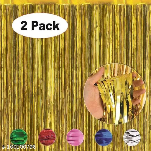 Haldi Ceremony Decoration Set of |45Pcs|items |13pcs Letter Haldi Ceremony Foil Balloon Banner,2pcs Golden Foil Curtain With 30pcs Golden Metallic Balloons Combo Party Items