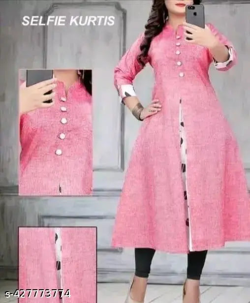 Selfi Cotton Branded Kurti "Trendy Kurtis for the Stylish You ✨"